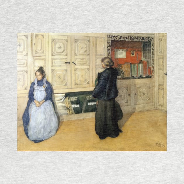 Mother and Daughter by Carl Larsson by Classic Art Stall